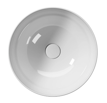 PURA Ø42H22 - Round ceramic washbasin by GSI ceramica - view 3